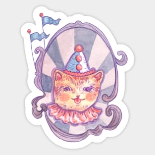 Harlekitten Sticker